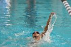 Swimming vs Babson  Wheaton College Swimming vs Babson College. - Photo By: KEITH NORDSTROM : Wheaton, Swimming, Babson
